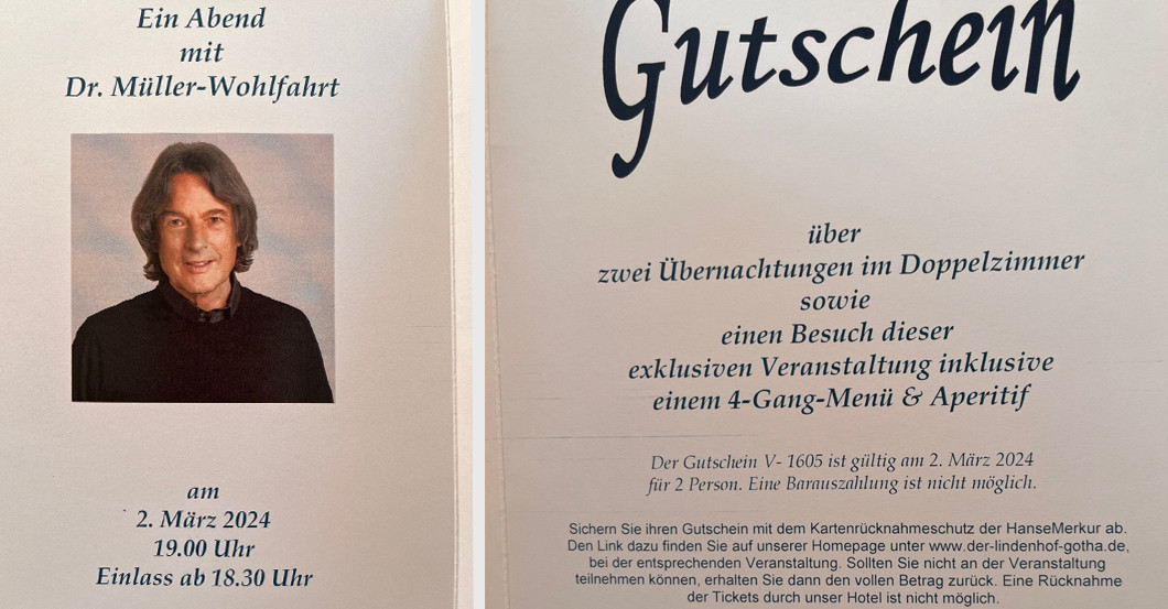 Abend Müller-Wohlfahrt    Abend Müller-Wohlfahrt