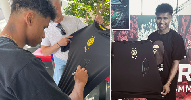 Adeyemi BVB Shirt   Adeyemi BVB Shirt