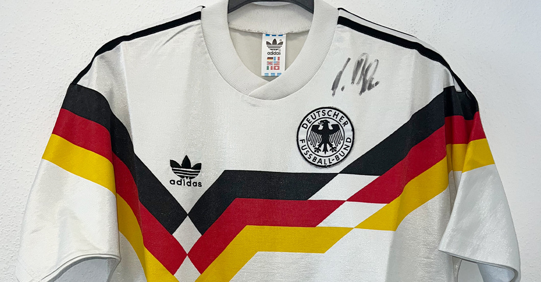 Andi Brehme DFB Trikot   Andi Brehme DFB Trikot