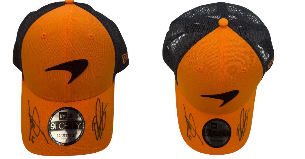 At McLaren Team-Cap    At McLaren Team-Cap