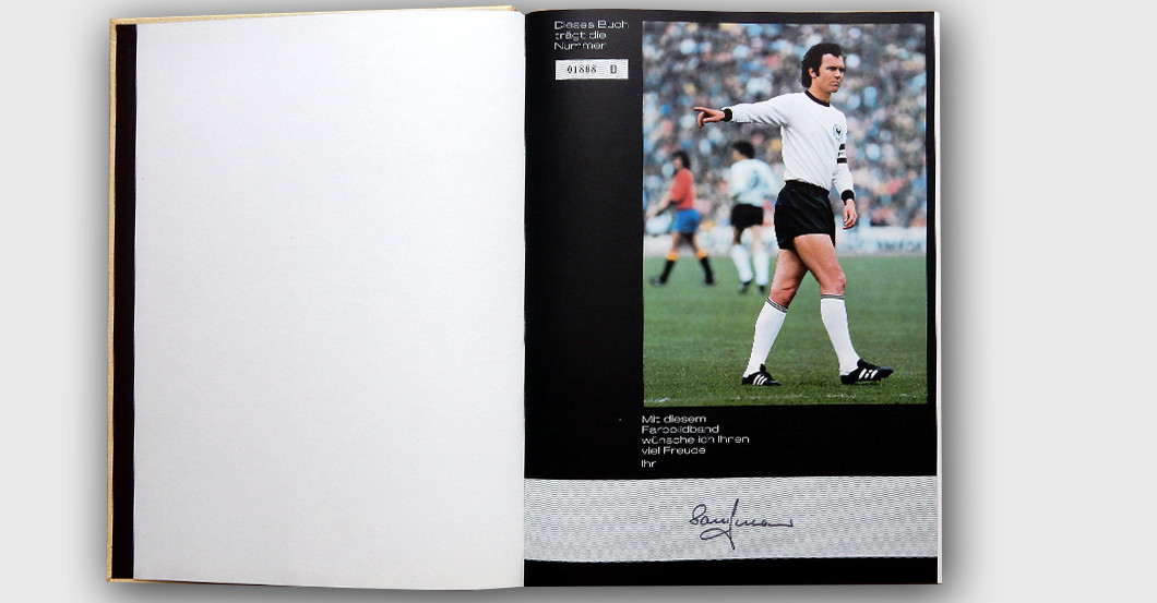 Beckenbauer WM-Buch   Beckenbauer WM-Buch
