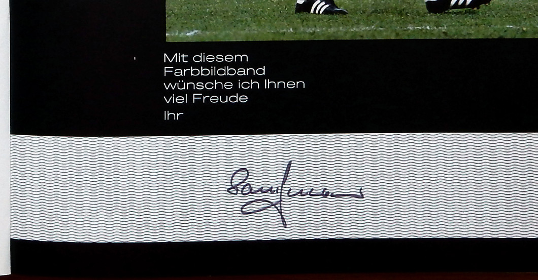 Beckenbauer WM-Buch   Beckenbauer WM-Buch