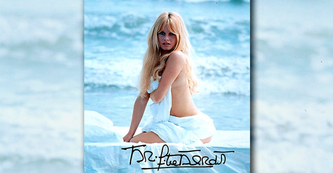  Brigitte Bardot Porträt 
