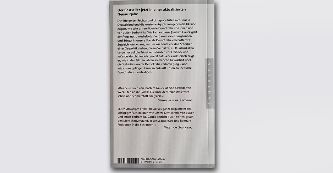 BÜ Gauck Buch   BÜ Gauck Buch