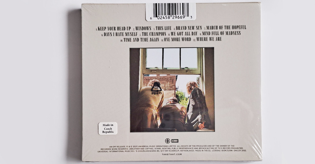 BÜ Take That CD   BÜ Take That CD