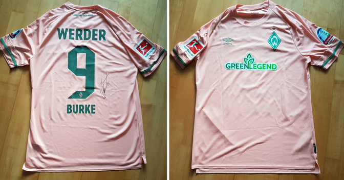 Burke Bremen Trikot    Burke Bremen Trikot