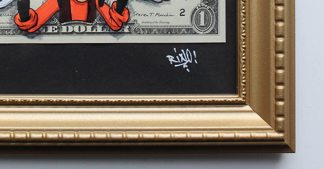  Dollar Kunstwerk Goofy 