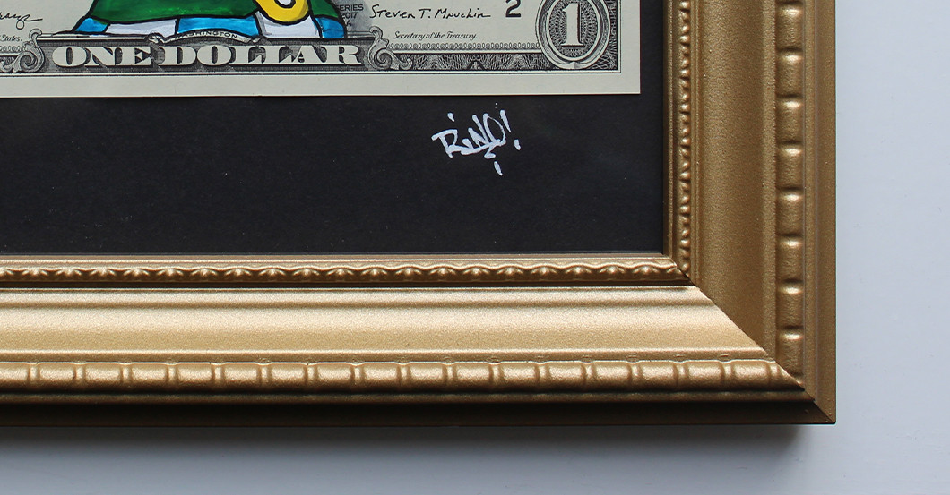  Dollar Kunstwerk Obelix 