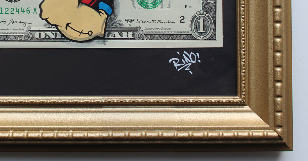 Dollar Kunstwerk Popeye   Dollar Kunstwerk Popeye