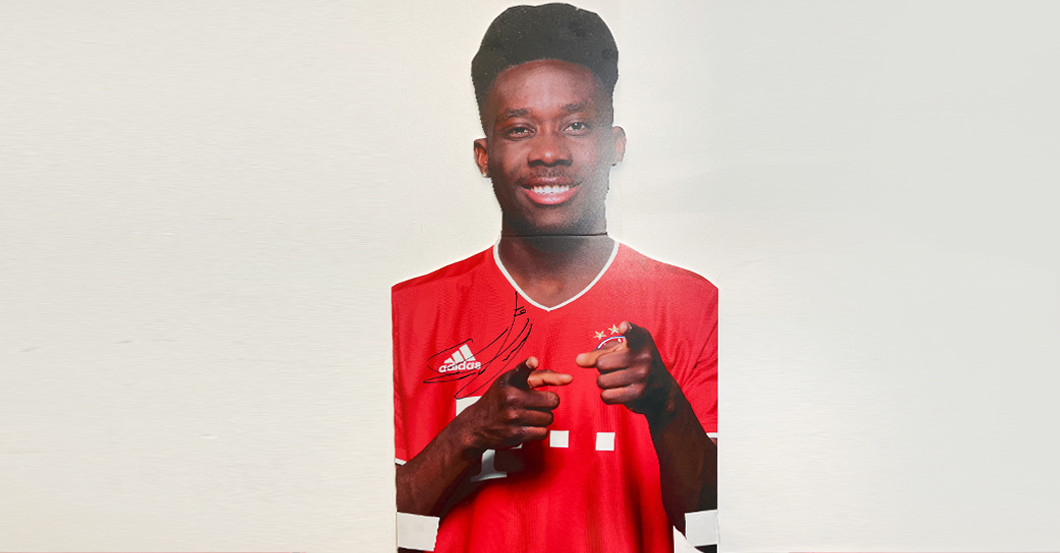  FCB Aufsteller Davies 