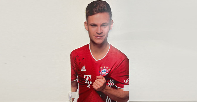 FCB Aufsteller Kimmich   FCB Aufsteller Kimmich