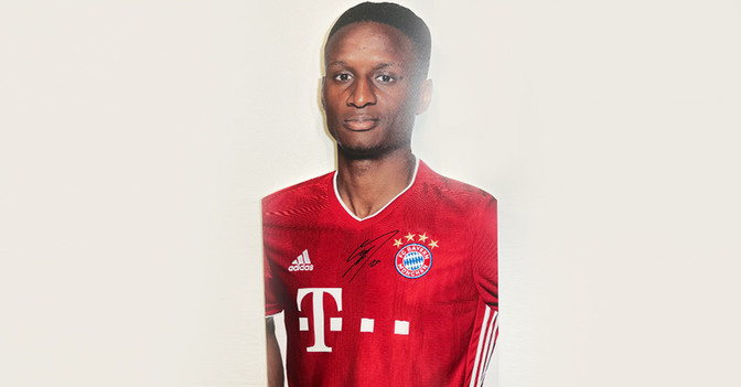 FCB Aufsteller Sarr   FCB Aufsteller Sarr
