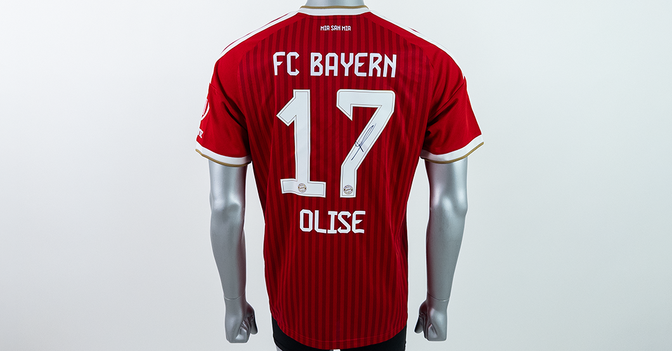  FCB jersey Olise 