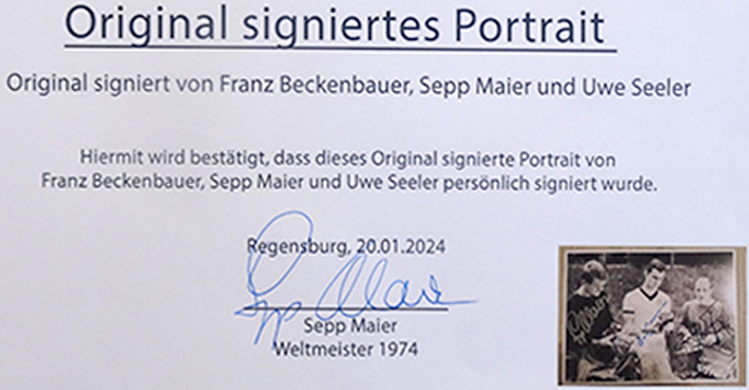 FH Legenden Foto signiert   FH Legenden Foto signiert