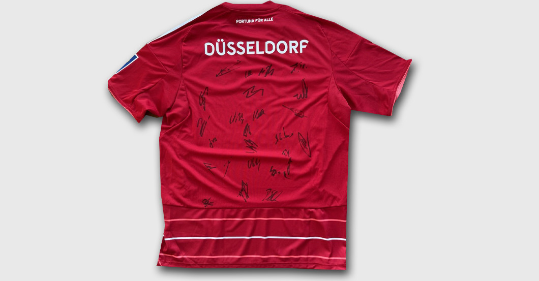  Fortuna Trikot signiert 