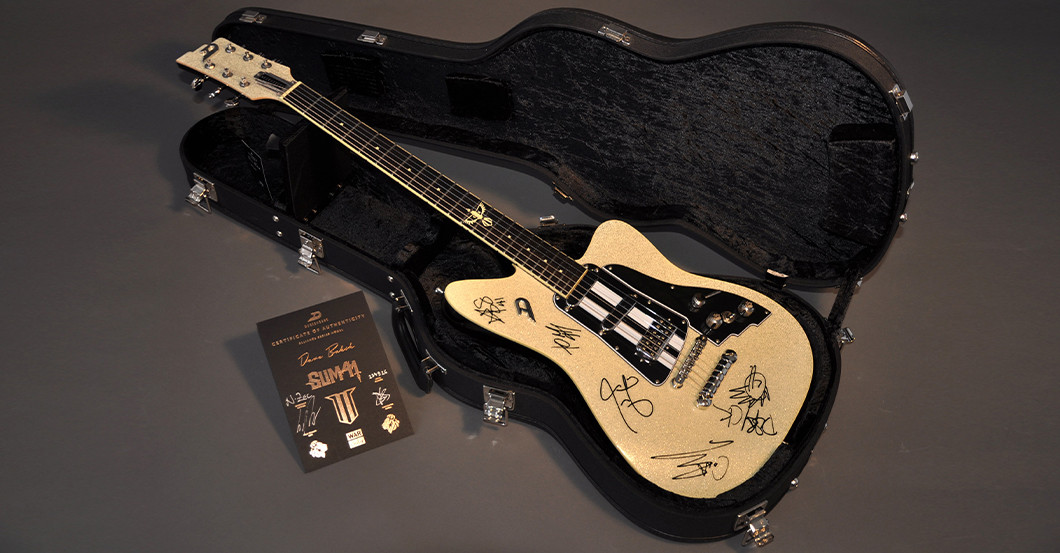 Gitarre SUM41   Gitarre SUM41