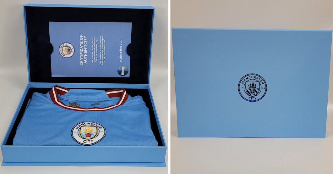 ManCity Trikot Box   ManCity Trikot Box