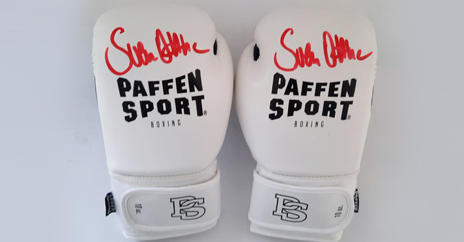  Ottke Boxhandschuhe weiß 