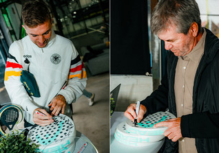  Padel Schläger signiert 