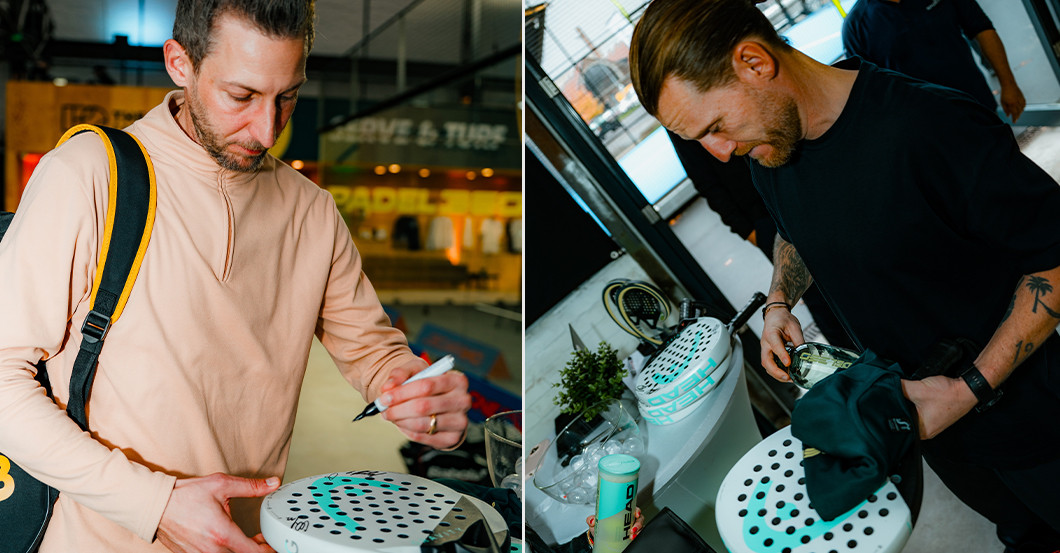  Padel Schläger signiert 