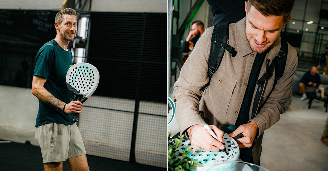  Padel Schläger signiert 