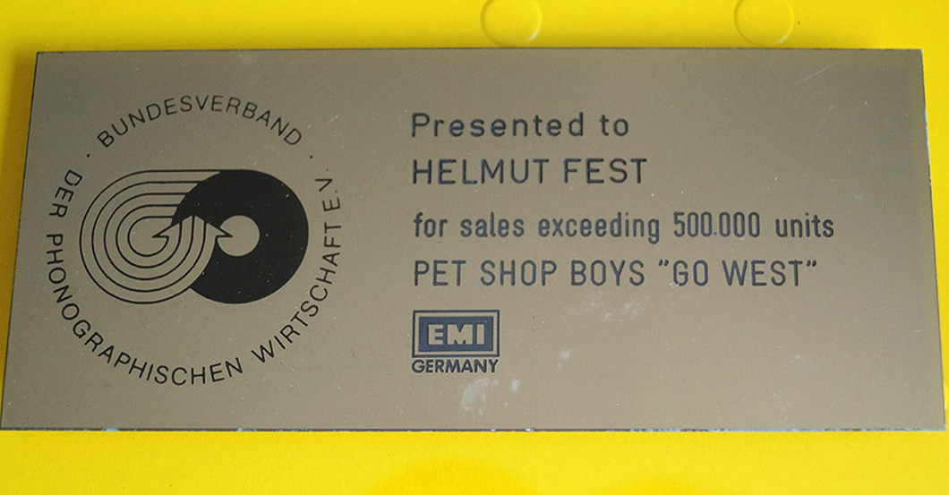  Pet Shop Boys Platin 