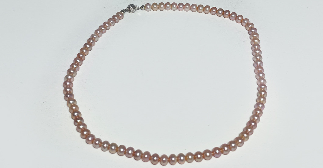 Perlenkette rosa   Perlenkette rosa