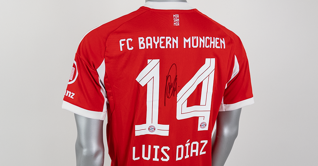 S4K Luis Díaz FCB-Trikot   S4K Luis Díaz FCB-Trikot