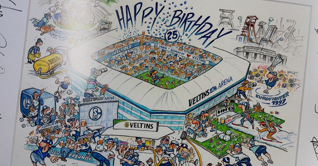 Schalke Wimmelbild    Schalke Wimmelbild