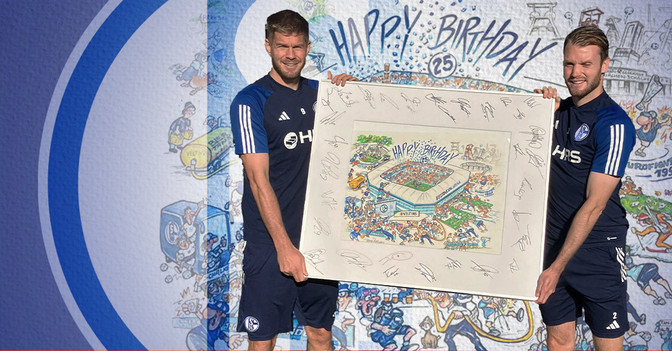 Schalke Wimmelbild    Schalke Wimmelbild