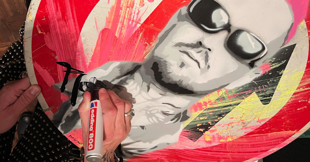 Schild Robin Schulz   Schild Robin Schulz