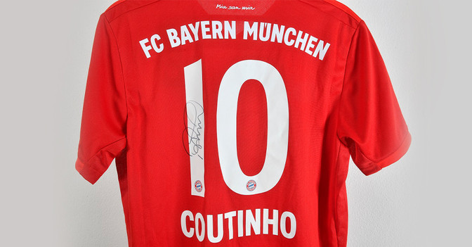 TM Coutinho Bayern Trikot   TM Coutinho Bayern Trikot