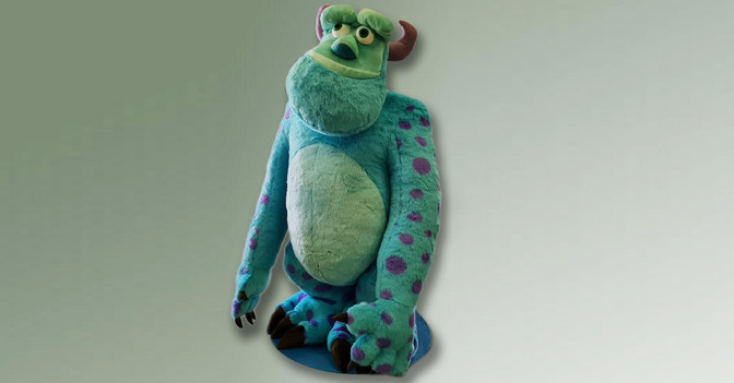TM Disney Sulley Figur   TM Disney Sulley Figur