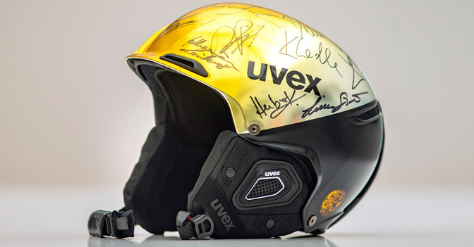 uvex Olympiahelm Brille   uvex Olympiahelm Brille