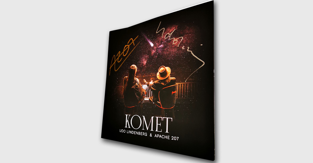  WH Komet Vinyl signiert 