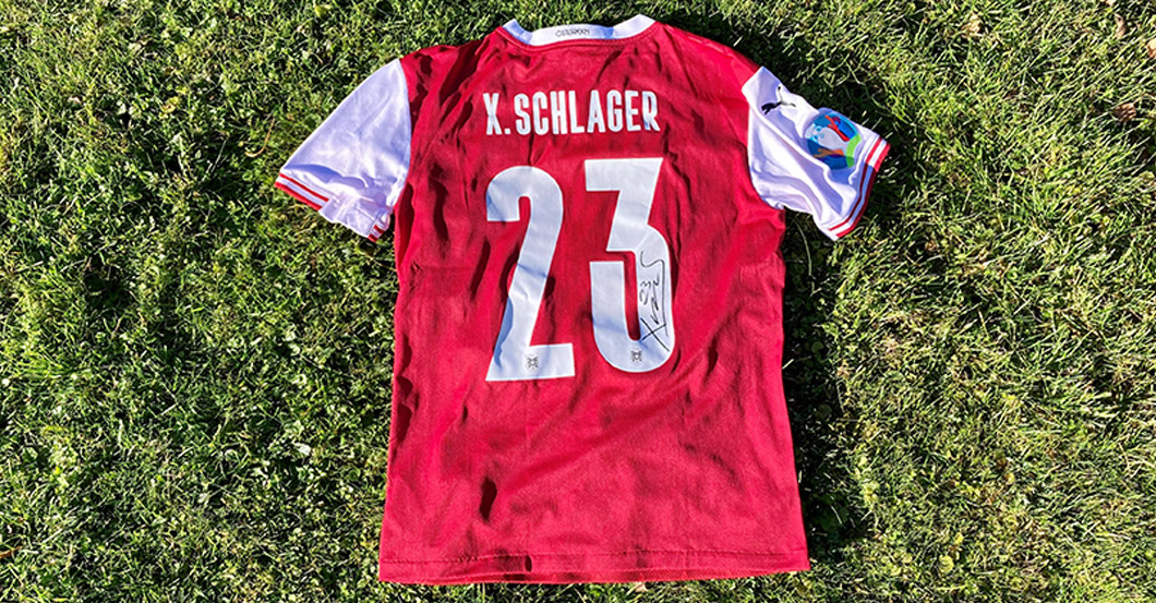 Xaver Schlager EM Trikot   Xaver Schlager EM Trikot