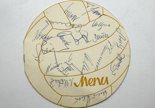  Abendessenkarte April1965 