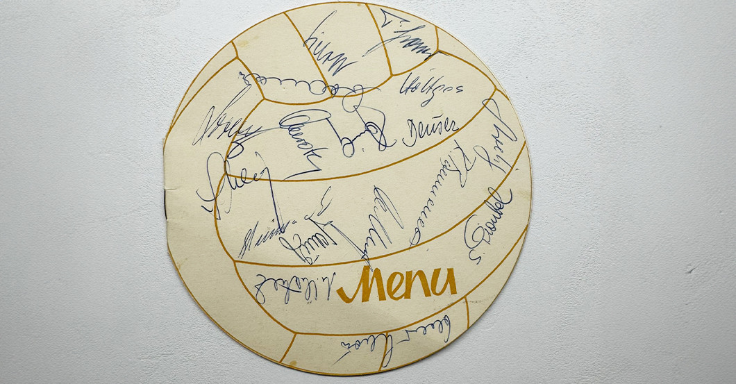  Abendessenkarte April1965 