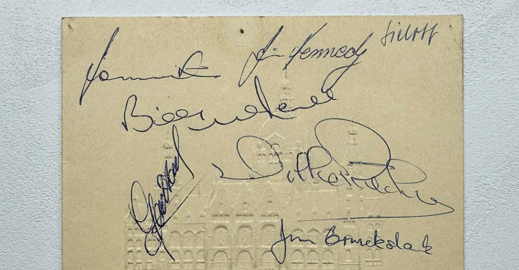  Abendessenkarte Mai 1964 