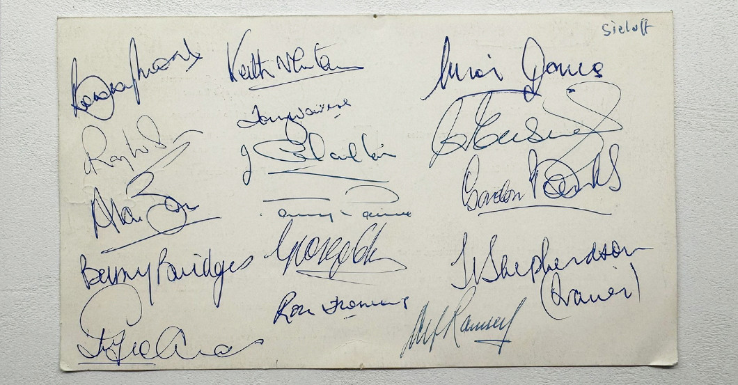  Abendessenkarte Mai 1965 