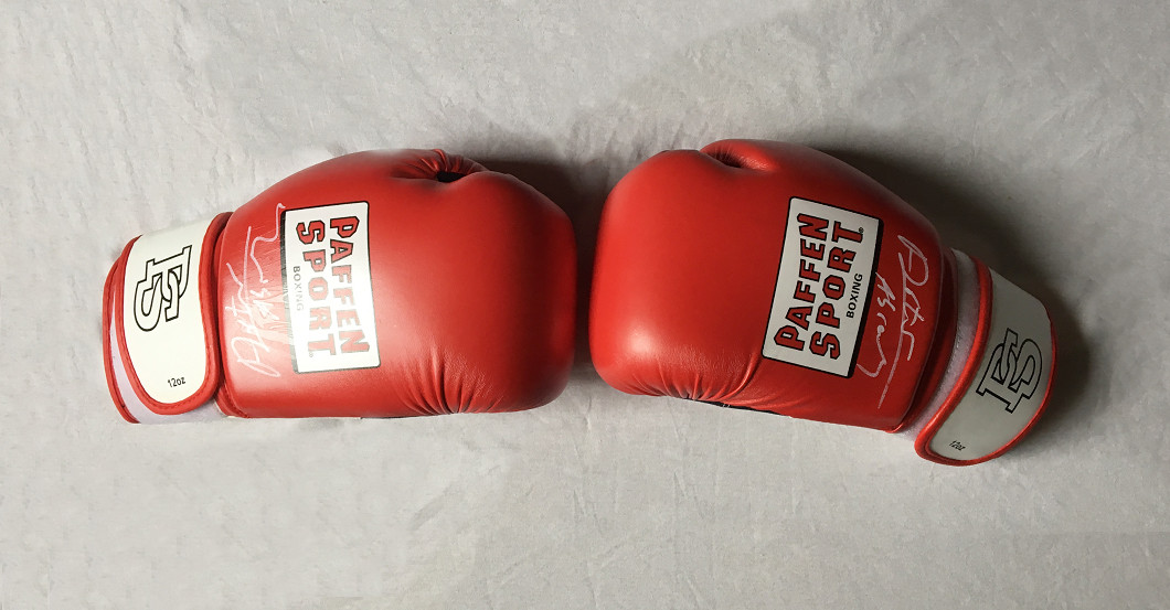  Abrahams Boxhandschuhe 