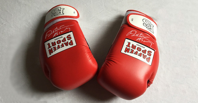  Abrahams Boxhandschuhe 