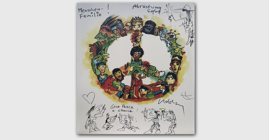 Acryldruck Udo Lindenberg   Acryldruck Udo Lindenberg