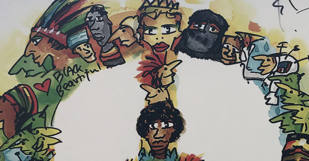 Acryldruck Udo Lindenberg   Acryldruck Udo Lindenberg