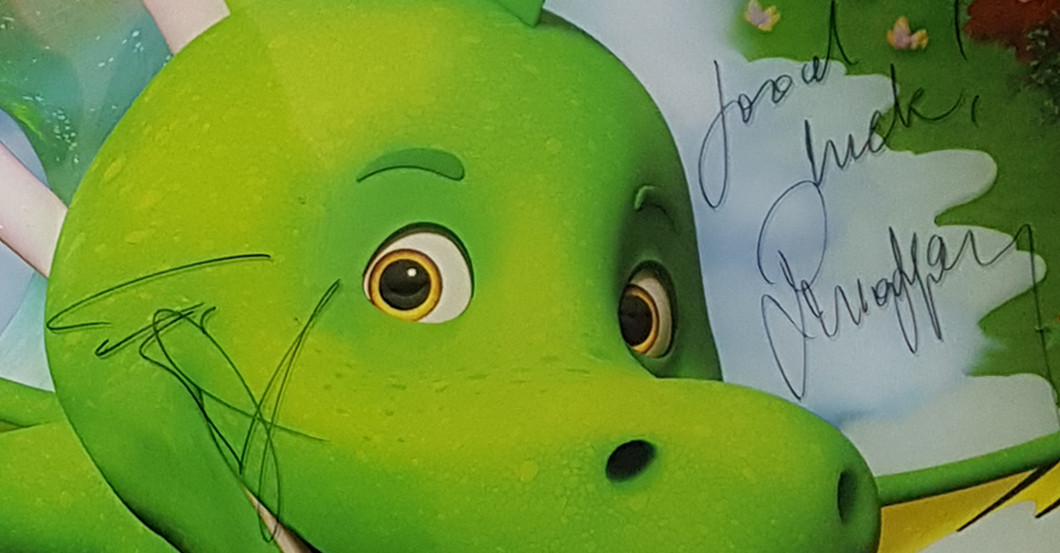 Acryltafel Tabaluga   Acryltafel Tabaluga