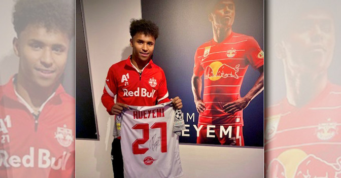 Adeyemi Salzburg Trikot   Adeyemi Salzburg Trikot