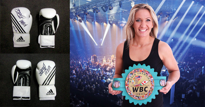  Adlers Boxhandschuhe 