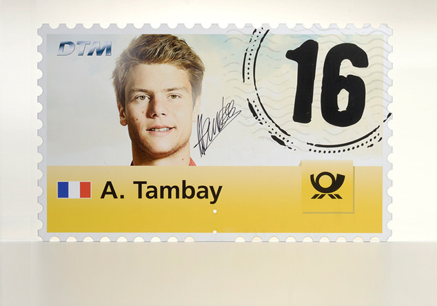 Adrien Tambay Fahrertafel   Adrien Tambay Fahrertafel