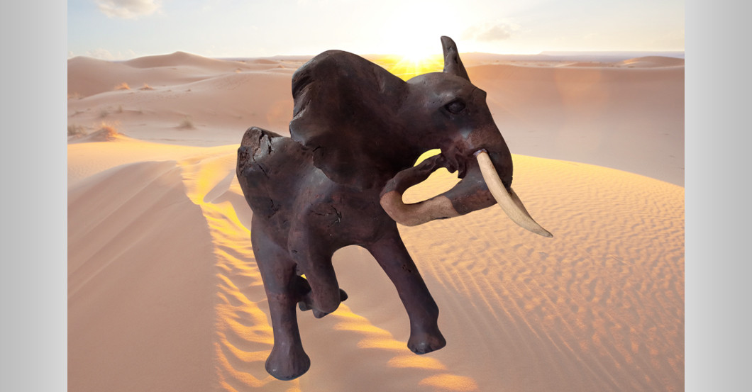 AGA Elefant Skulptur   AGA Elefant Skulptur