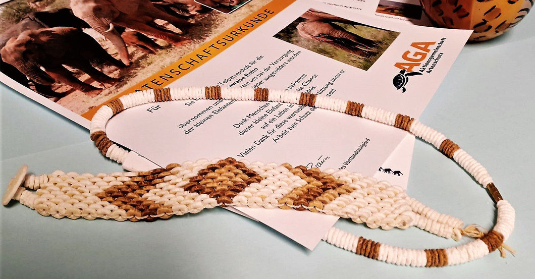  AGA Elefantenpate Schmuck  